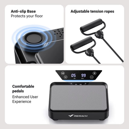 Vibration Plate Exercise Machine Vibration Plate for Lymphatic Drainage Relieve Pain Help Sleep Fat Burning Weight Loss